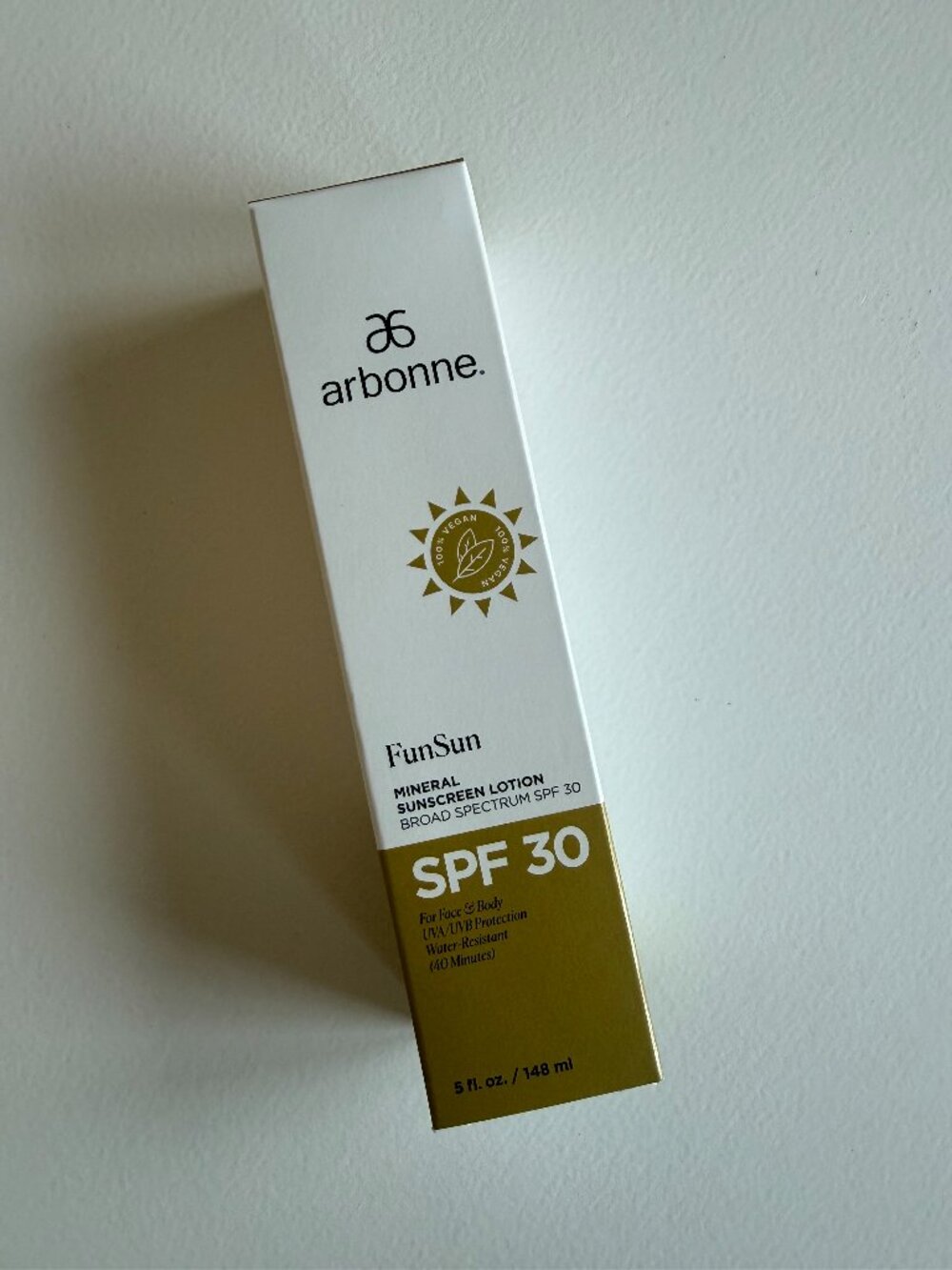 Arbonne FunSun SPF 30 Mineral Sunscreen *New In Box*